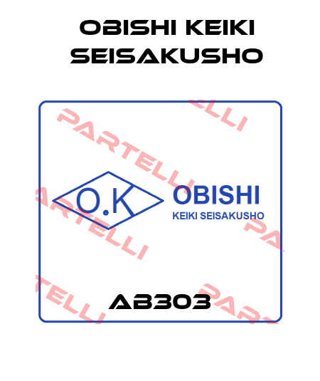 AB303 Obishi Keiki Seisakusho