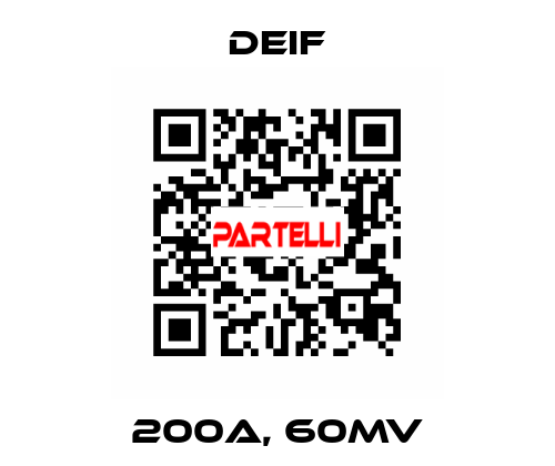 200A, 60MV Deif