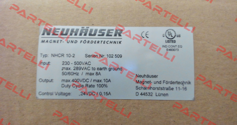 NHCR10-2 Neuhauser