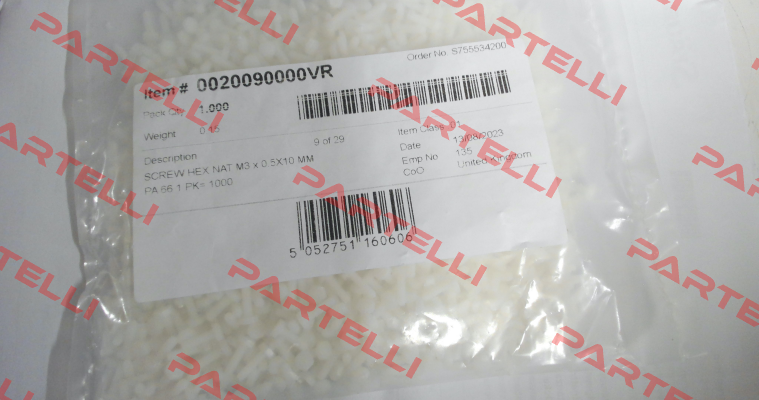 0020090000VR Essentra Components