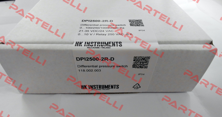 DPI2500-2R-D / 118.002.003 HK INSTRUMENTS