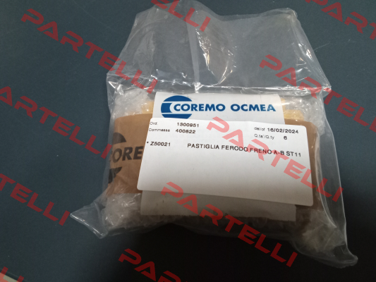 Z50021 Coremo Ocmea S.p.A.