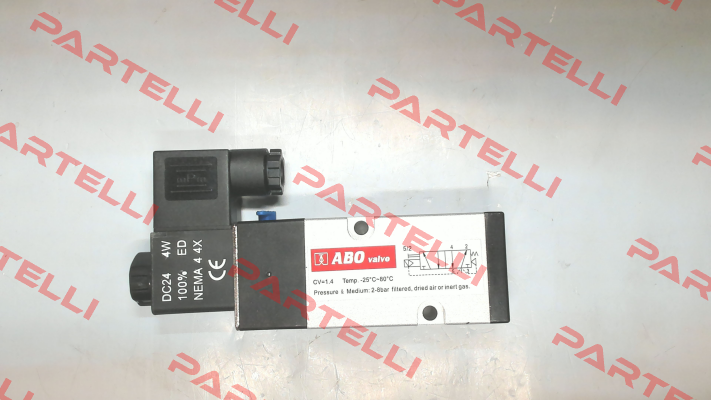 5/2 way solenoid valve,  G 1/4" ABO Valve