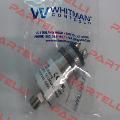 J205V-1S-F12TS-X30932 Whitman Controls