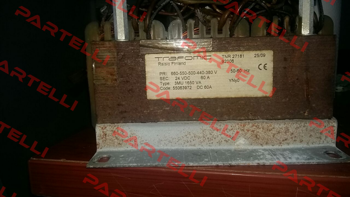 660-550-500-440-380/24Vdc 60A  Trafomic