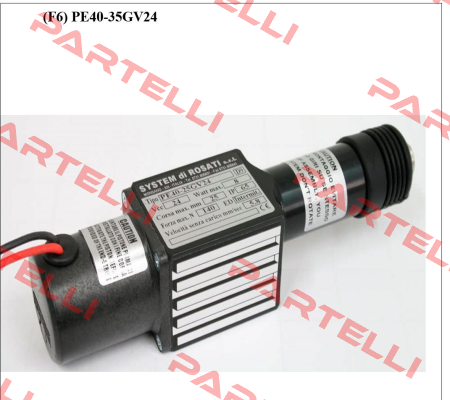 PE40-25GV24 System di Rosati