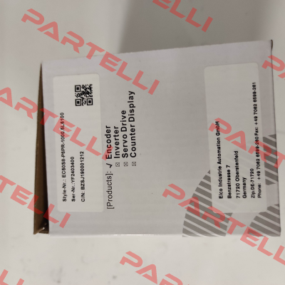 EC50S8-P6PR-1000.5L6100 ELCO Industrie Automation