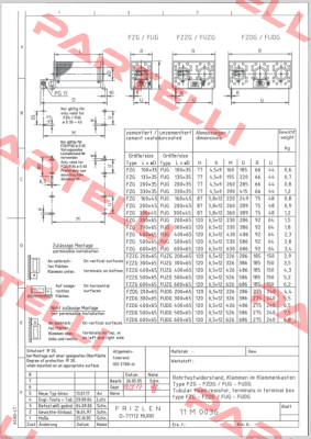FZZG300X65-30 Frizlen