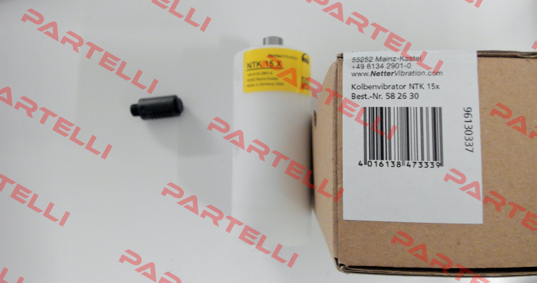 P/N: 03315000, Type: NTK 15 X NetterVibration