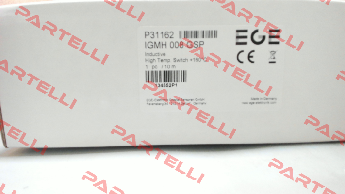 P31162/10 / IGMH 008 GSP/10 Ege