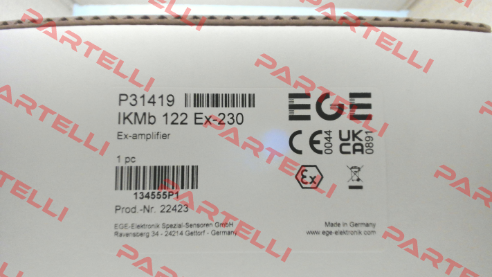 p/n: P31419, Type: IKMb 122 Ex-230 Ege