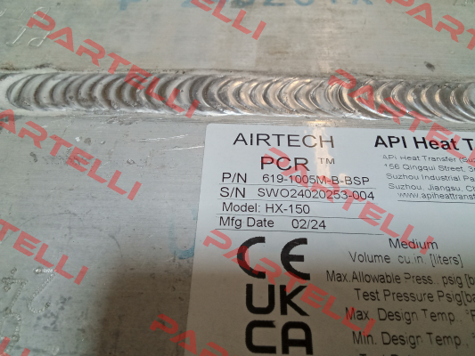 PCR 619-1005 M-BSP API Airtech