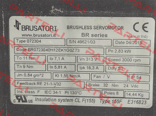 0723040H12EK1G0Z73  Brusatori