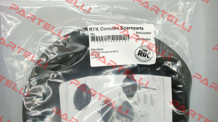 sparepart for 17082089/010 PV6311 DN40 PN40 + ST6160.A6 RTK Regeltechnik