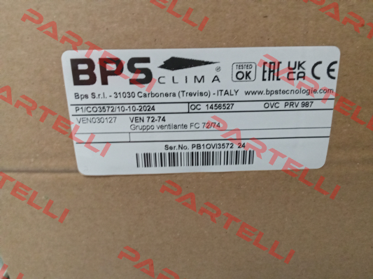 VEN030127 Bps Tecnologie