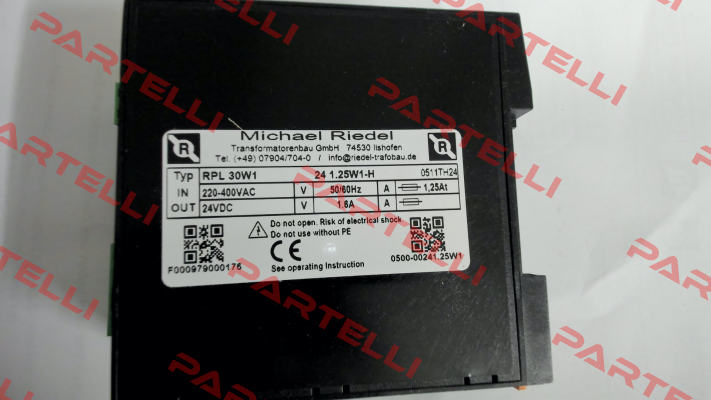 0500-00241.25W1 Michael Riedel Transformatorenbau