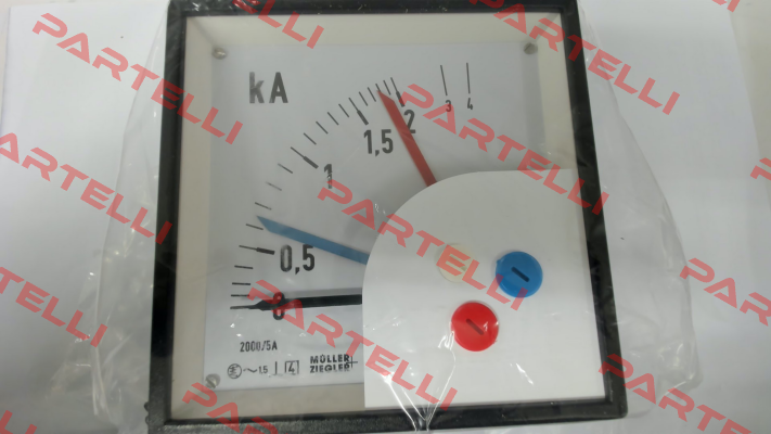 p/n: 00000331 type: WQ 96 DIN Min.-Kontakt 0-2/4 kA/5 A Müller Ziegler