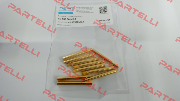 KS-103 30 M2.5 Ingun