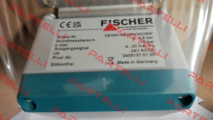 DE3801N029PKWCMW Fischer Mess Regeltechnik