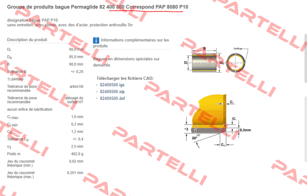 82400500 Permaglide