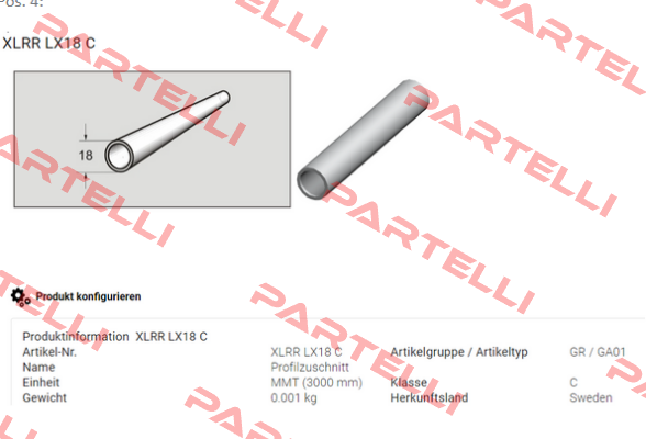 XLRR LX18 C FlexLink