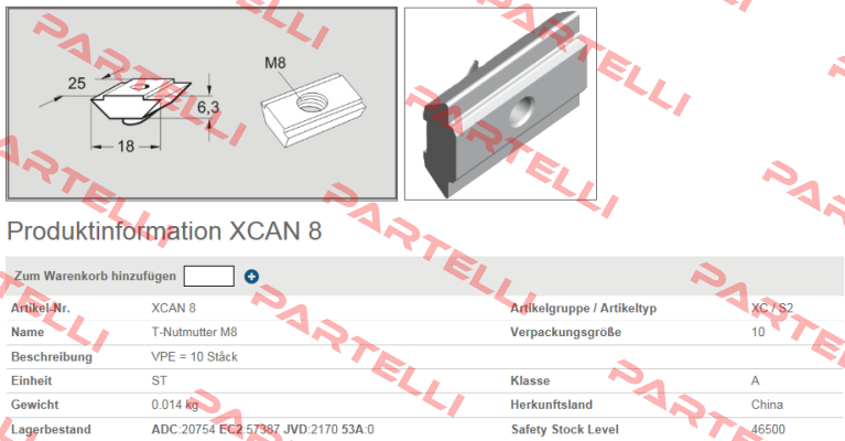 XCAN 8 (1*10)  FlexLink