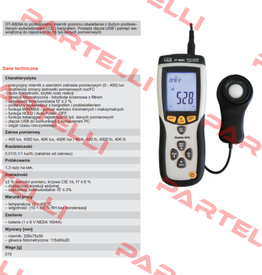 DT-8809A Cem