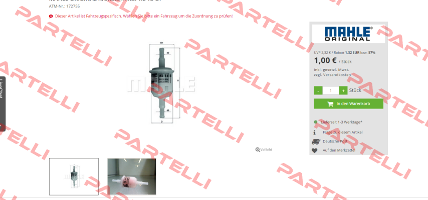 KL 13 OF A0322 MAHLE
