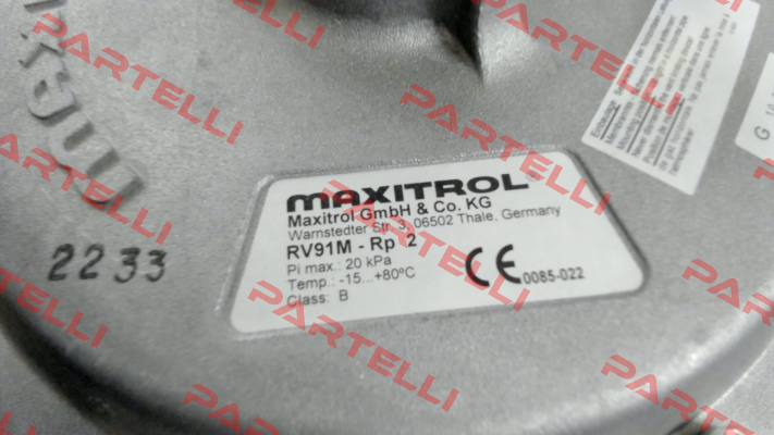 RV 91 M - 1616 - M010 Maxitrol