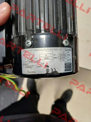 34R6BFCI SN:X760316 BODINE ELECTRIC