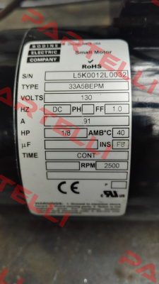 L5K0012L0032  OEM!!  BODINE ELECTRIC
