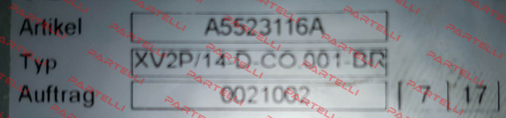 X2P4902EPOA (010-240-01400) Vivoil Oleodinamica Vivolo