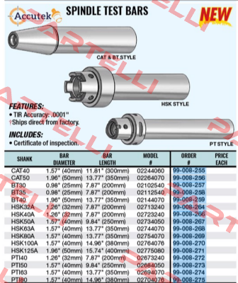 A274A4070 - HSK63A Accutek