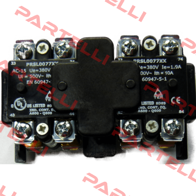 PRSL0077XX/Contact element - SPA - double - 2×(2NC+2NO) Ter Tecno Elettrica Ravasi