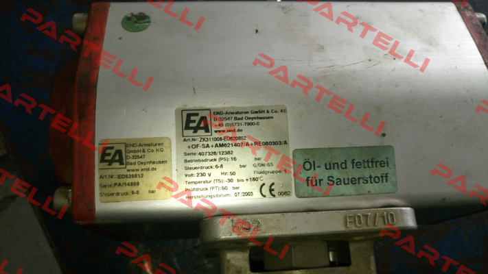 ZK311008-ED620852  End Armaturen