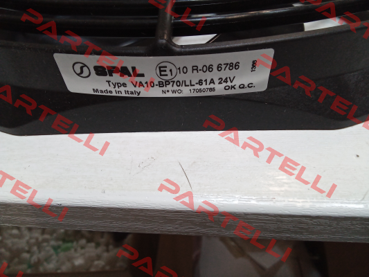 P/N: 30102542, Type: VA10-BP70/LL-61A SPAL