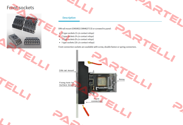 FN DE2C IP20 Arteche