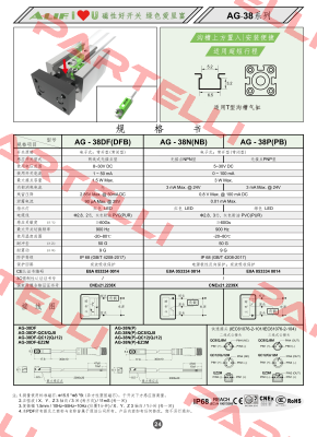AG-38DF-02 ALIF TECH.CO.LTD
