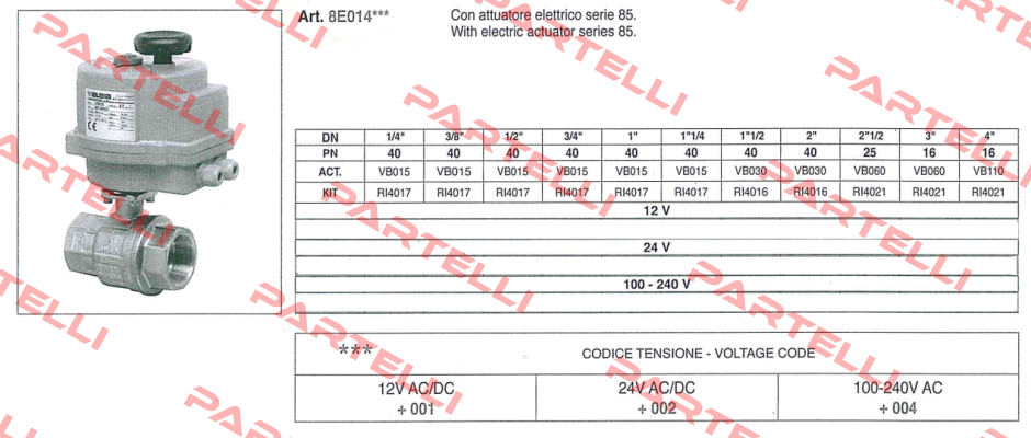 8E014 220V 1  Valbia
