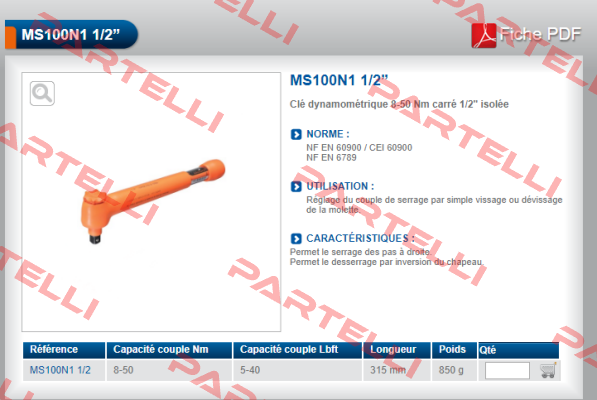 MS100N1 1/2  Sibille Fameca