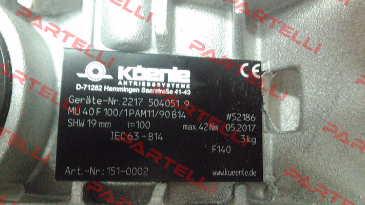 151-0002  (103-0691)  Küenle