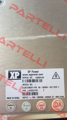 F0829193 - OEM   XP Power
