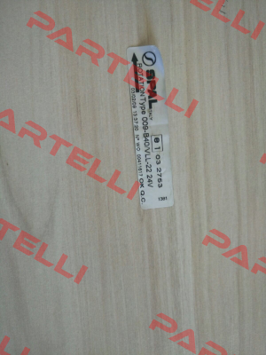 P/N: 30000506, Type: 009-B40-22 SPAL