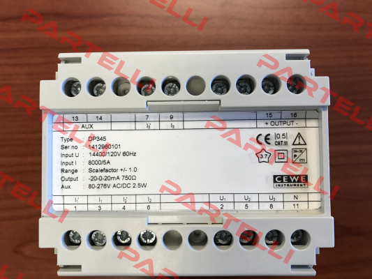 Type: DP345 obsolete, replacement DPT623-156 Cewe