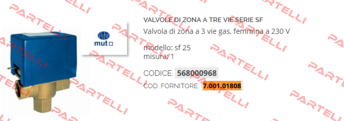 7.001.01808 Mut Meccanica Tovo SpA