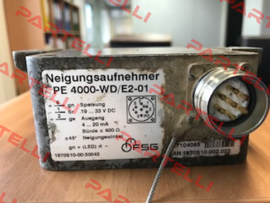 PE4000-WD/E2-01   FSG Fernsteuergeräte
