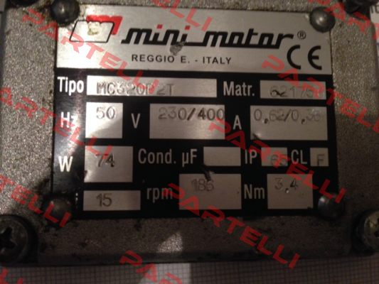 MC 320 P2T - B5  Minimotor