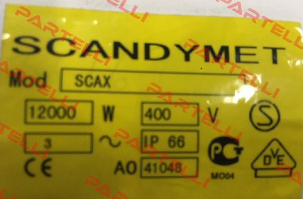 SCAX 12kW (AO41048) SCANDYMET