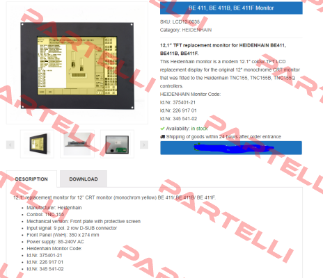 LCD12-0035 - obsolete, replaced by - LCD12-0035c  TSUBIS