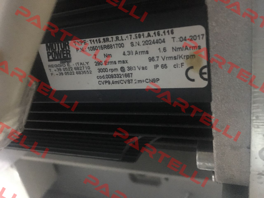 0093321667 Motor Power